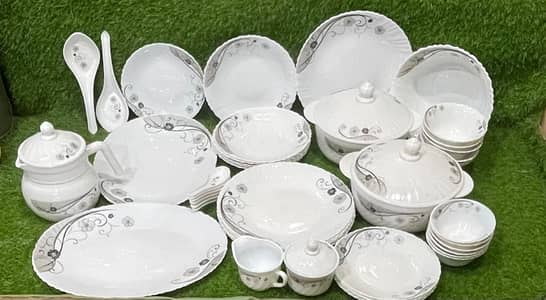 MARBAL DINNER SET IN 49 PIECES