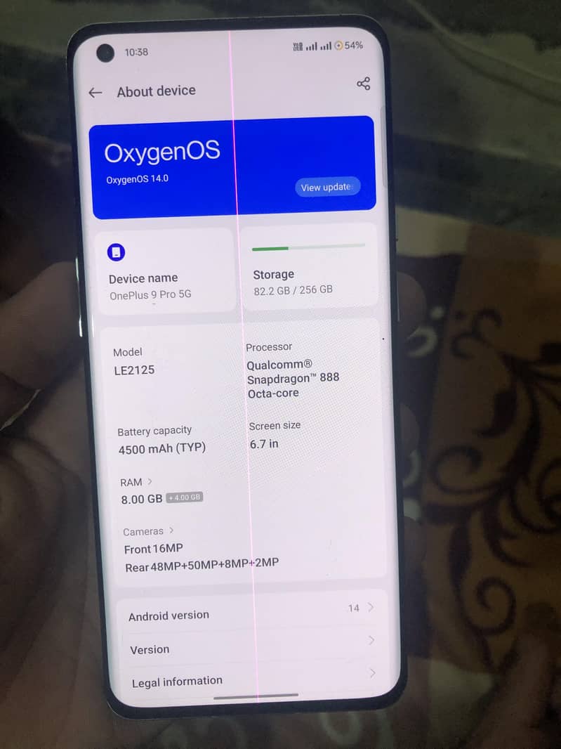One Plus 9 Pro 6