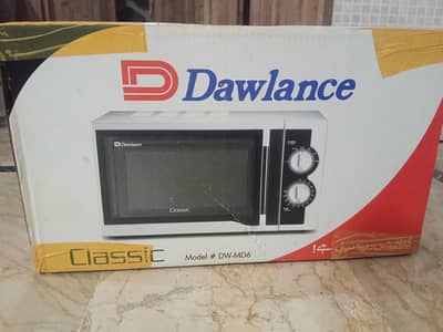 Dawlance microwave oven Model #DW-MD6 10/10 condition box packed