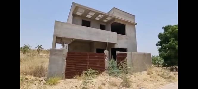 272 sqyd Gray structure villa available for sale in Bahria Town Karachi