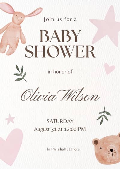 Custom Digital Wedding  Birthday Anniversary and Birthday card