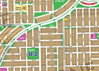 Spacious 1 Kanal Plot Build Your Luxurious Lifestyle Plot Sector U in DHA MULTAN PHASE- 1