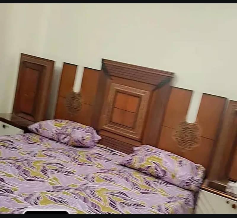 bed with dressing table 1