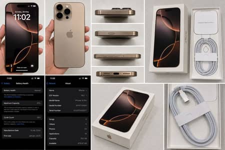iPhone 16 pro Jv 512gb