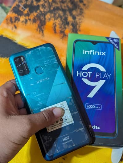 Infinix Hot 9 Play with box