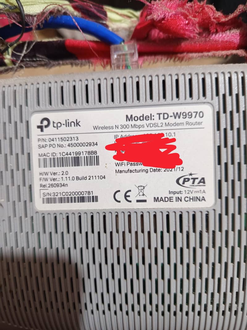 TP link Modem 1