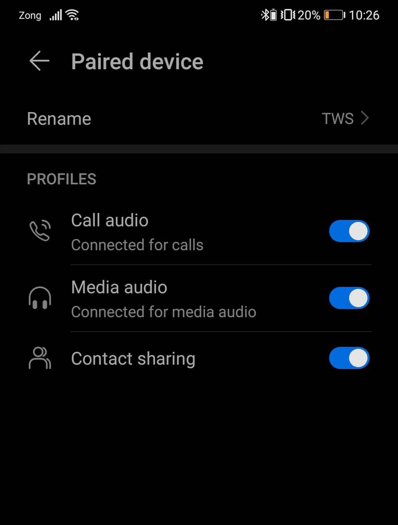 Earbuds Bluetooth (TWS) 3