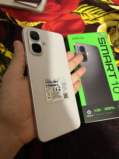 Infinix Smart 10 4/64 With Box original charger