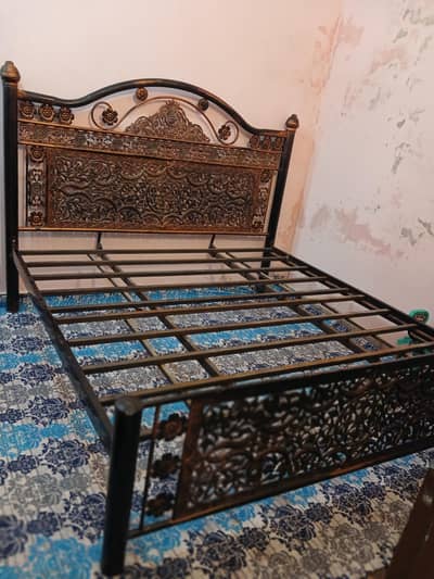 iron bed frame