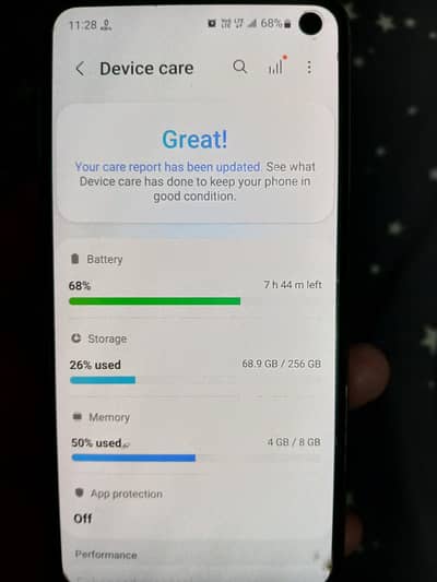 Samsung Galaxy S10e 8GB RAM 256GB PTA Approved