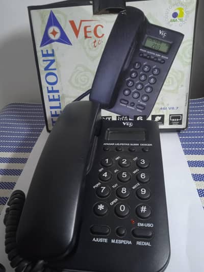 Vectel Landline Telephone (Brand New / Box Pack with Caller ID)