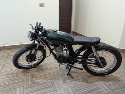 Honda CG125 project bike