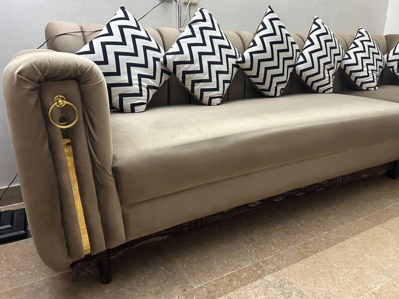 L shaped Sofa 1