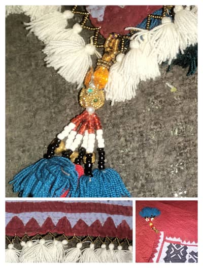 Sindhi hand made ralhi multiple colours cotton crop Design