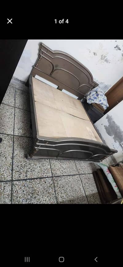 Wooden Double bed set