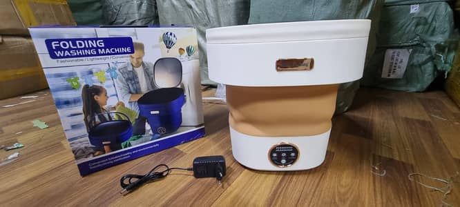 Portable Folding Mini Washing Machine For Baby Clothes & Socks