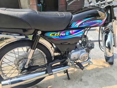 brand new Honda cd 70 2024 available for sale