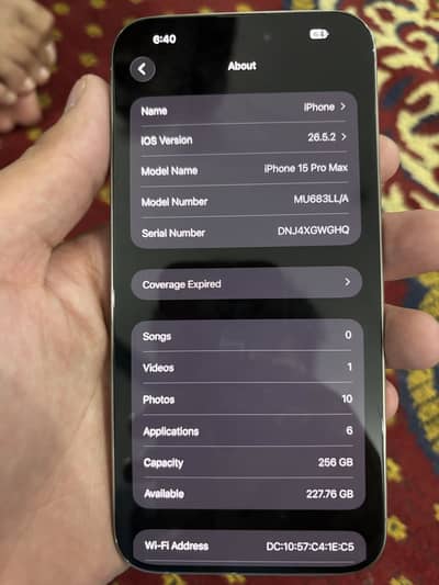 Apple iPhone 15 Pro Max