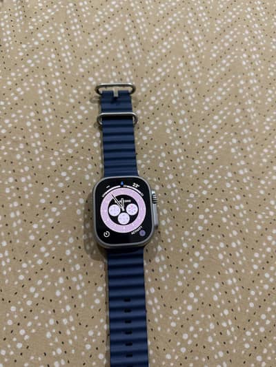 Apple watch ultra 2.49mm blue strap