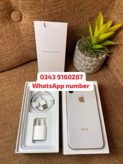 Apple iPhone X pta approved with complete box