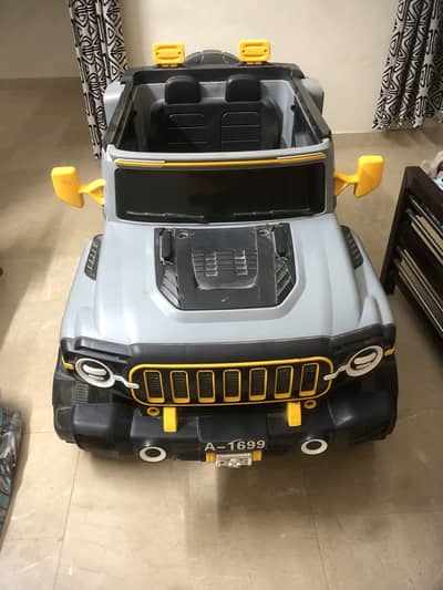 Black Kid’s Jeep