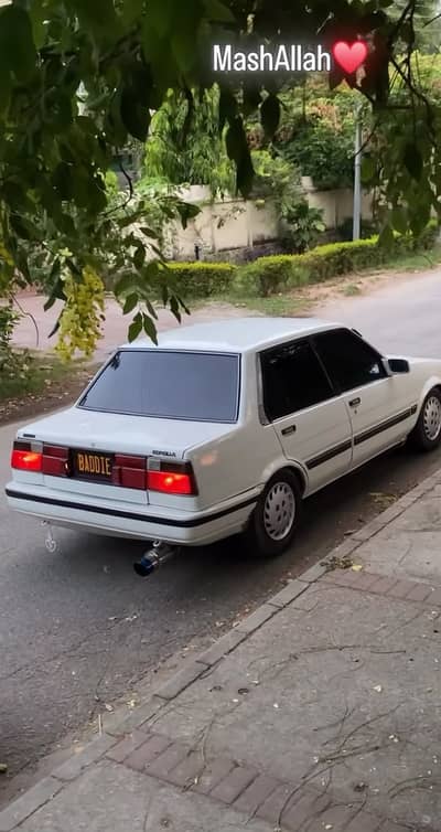 Toyota corolla 1986
