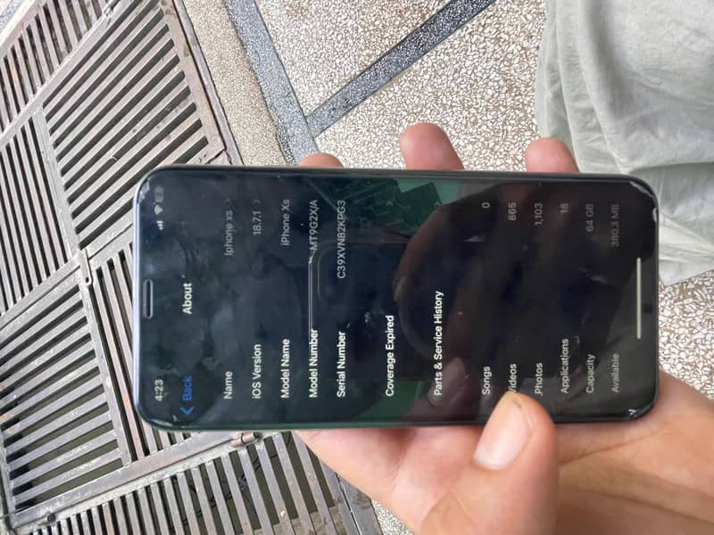 Iphone xs 4