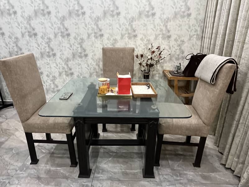 Dining Table Set with sofa 4
