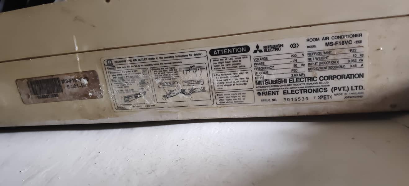 Mitsubishi Split Ac 1
