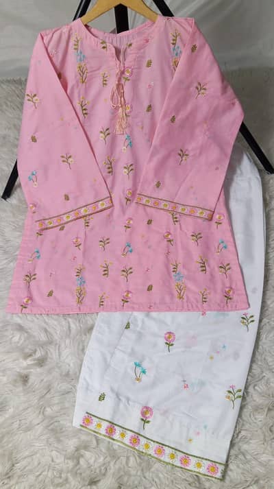 ready to wear our trendy shirt with farshi shalwar