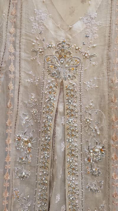 pink embroidery dress