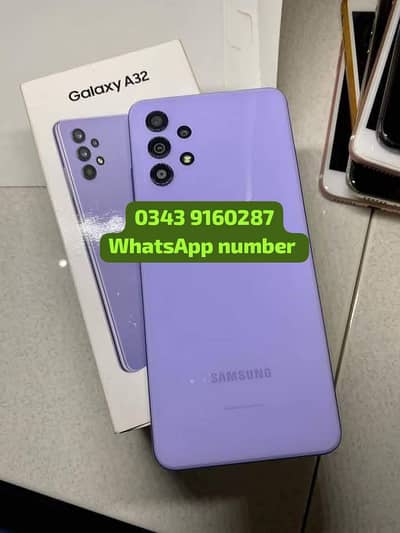 Samsung Mobile A32 pta approved with complete box