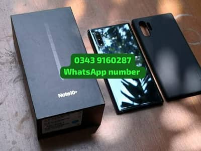 Samsung Mobile Note 10 Plus pta approved with complete box