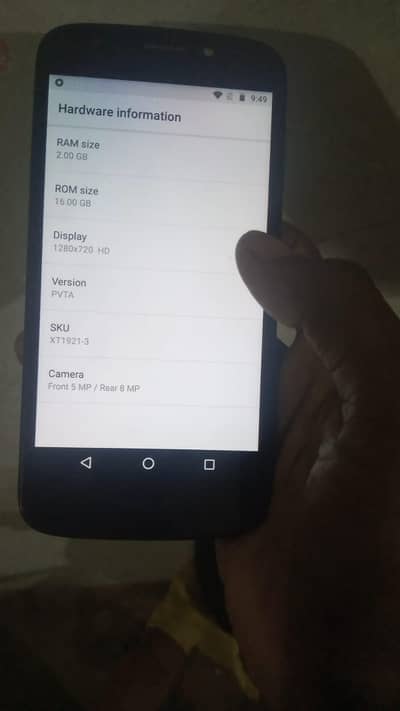Moto e5 ply ( 2-16)All ok set