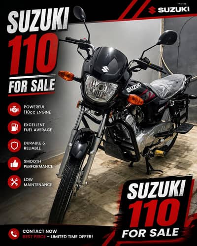 Suzuki 110 brand new condition