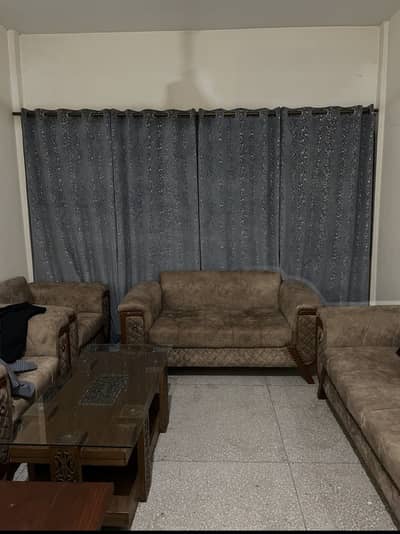 7-Seater Sofa Set for Sale – Excellent Condition (1 Year Old)