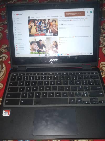 Acer Chromebook R712T note play store Android version not supported