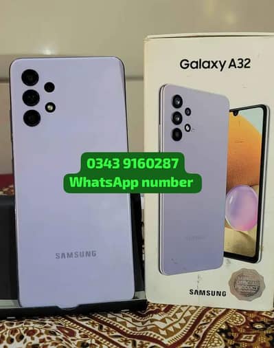 Samsung Galaxy A32 Pta approved 6/128gb good condition