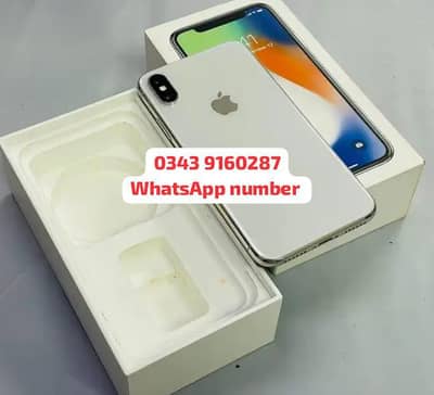 Iphone X Pta approved 256gb 10/10 condition