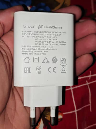 vivo 80watt charger