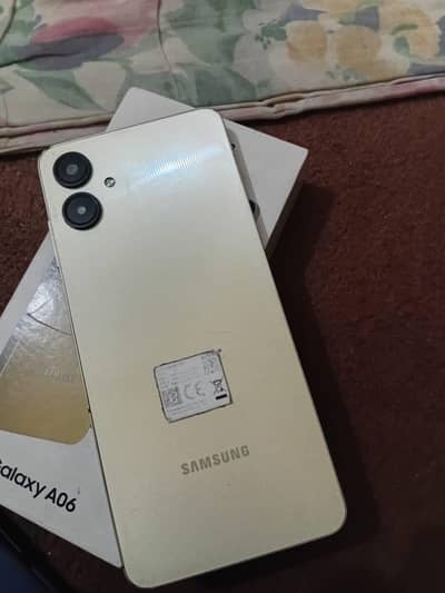 Samsung Mobile A06 4/64 Tottal genuine No Open repair