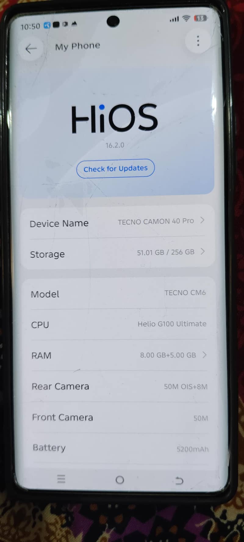 Tecno CAMON 40 Pro 3