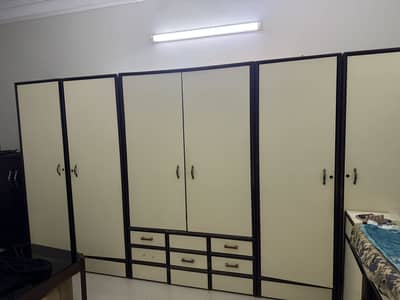 4 CUPBOARDS WITH DRESSING TABLE AND IT’S  STOOL | STRONG AND SPACIOUS