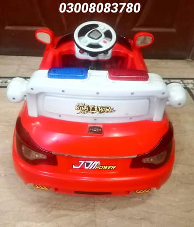 KIDS BABY POLICE CAR (Each & Everything ok no need any work)
