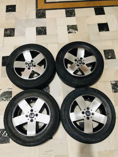 14 inches 100 pcd rims and tyres for sale