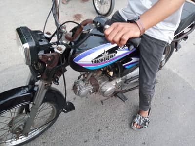 unique bike  fist onewer engine sild full original