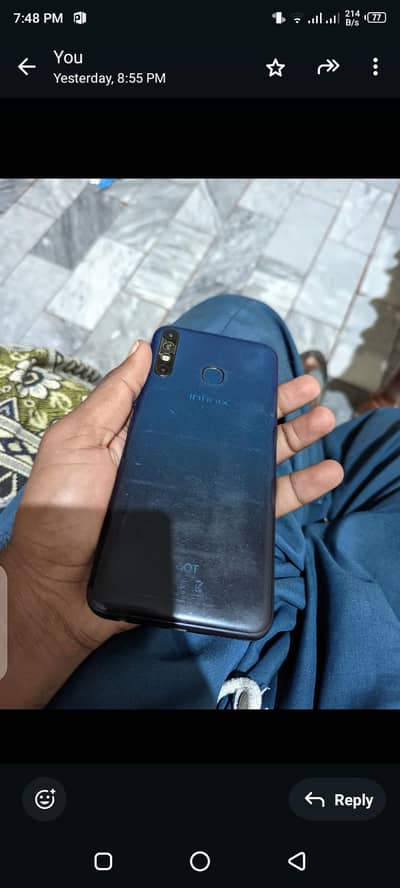 Infinix Hot 8 hospot device contect on 03406108852