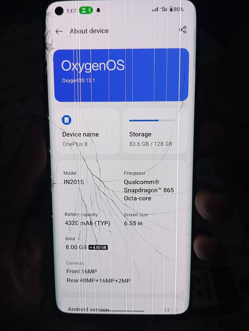 One Plus 8 6