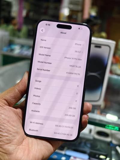Apple iPhone 14 Pro Max Jv (Back Crack)