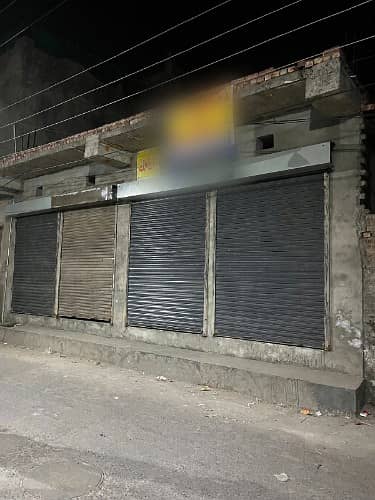 Shop For Rent 5 Seconds Away From Main Ferozepur Road